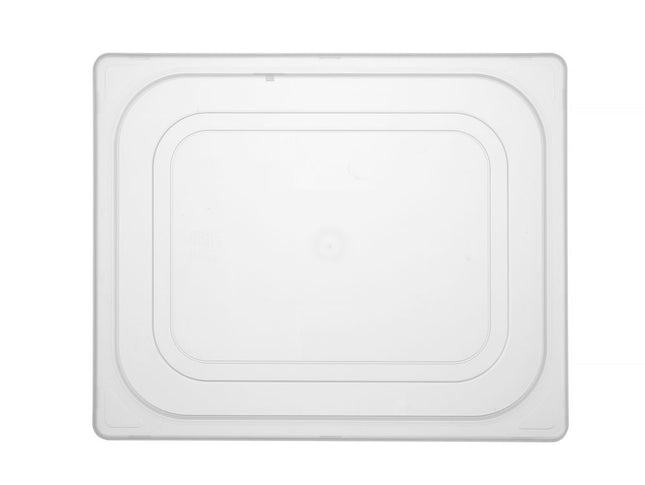 Deksel voor GN containers polypropyleen, HENDI, GN 1/2, Transparant, 325x265mm