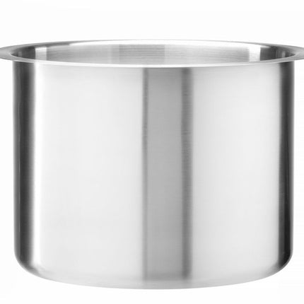 Binnenpot, HENDI, 8L, Zilver, 295x(H)200mm