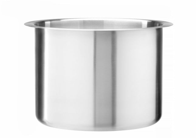 Binnenpot, HENDI, 8L, Zilver, 295x(H)200mm