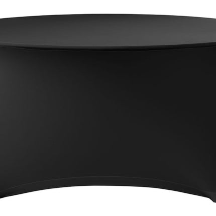 Tafelhoes, rond, HENDI, 810996, Zwart,1500x(H)760mm