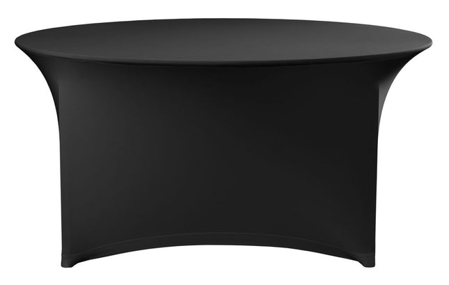 Tafelhoes, rond, HENDI, 810996, Zwart,1500x(H)760mm