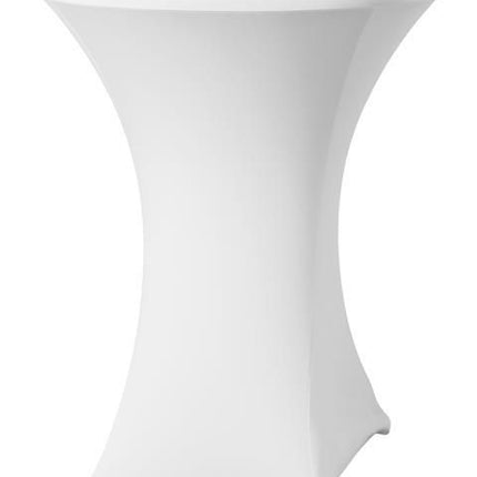 Statafelhoes, rond, HENDI, 811047, 810958, Wit, âŒ€850x(H)1150mm